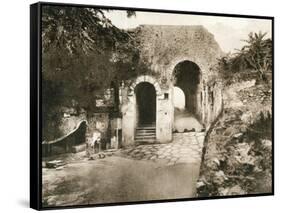 Porta Marina, Pompeii, Italy, C1900s-null-Framed Stretched Canvas