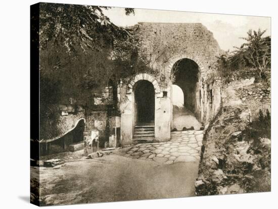 Porta Marina, Pompeii, Italy, C1900s-null-Stretched Canvas