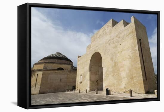 Porta Napoli in the Baroque City of Lecce, Puglia, Italy, Europe-Martin-Framed Stretched Canvas