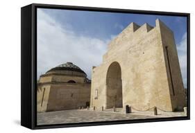 Porta Napoli in the Baroque City of Lecce, Puglia, Italy, Europe-Martin-Framed Stretched Canvas