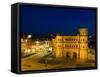 Porta Nigra, Trier, Mosel River Valley, Rheinland-Pfaltz, Germany-Walter Bibikow-Framed Stretched Canvas