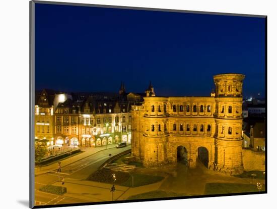 Porta Nigra, Trier, Mosel River Valley, Rheinland-Pfaltz, Germany-Walter Bibikow-Mounted Photographic Print