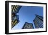 Porta Nuova Business District by Night, Milan, Lombardy, Italy-Stefano Politi Markovina-Framed Photographic Print