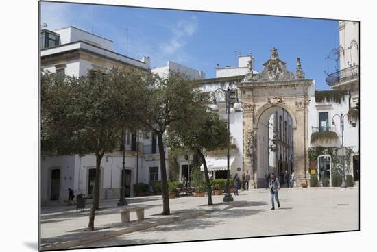 Porta Santo Stefano in Martina Franca, Puglia, Italy, Europe-Martin-Mounted Photographic Print
