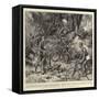 Portable Cycles in the Austro-Hungarian Army-Frank Dadd-Framed Stretched Canvas