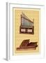 Portable Organ and Bible Regal-null-Framed Art Print