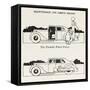 Portable Petrol Pump-William Heath Robinson-Framed Stretched Canvas