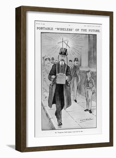 Portable Radio Foreseen-Alick P.f. Ritchie-Framed Art Print