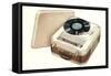 Portable Record Player-null-Framed Stretched Canvas