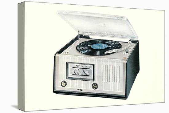 Portable Record Player-null-Stretched Canvas
