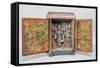 Portable Shrine of Vishnu, Tirupati, South India, C.1900-null-Framed Stretched Canvas