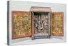 Portable Shrine of Vishnu, Tirupati, South India, C.1900-null-Stretched Canvas