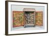 Portable Shrine of Vishnu, Tirupati, South India, C.1900-null-Framed Giclee Print