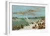 Portage around the Falls of Niagara at Table Rock, 1847- 48-George Catlin-Framed Giclee Print