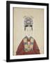 Portait de la dame Zhu, épouse de Lui Wenyao-null-Framed Giclee Print