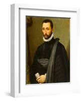 Portait of a Gentleman, 1575-Michele Di Ridolfo Tosini-Framed Giclee Print