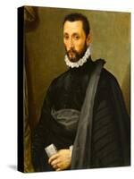 Portait of a Gentleman, 1575-Michele Di Ridolfo Tosini-Stretched Canvas