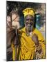 Portait of a Holy Man on Pilgrimage in Gonder, Gonder, Ethiopia, Africa-Gavin Hellier-Mounted Photographic Print