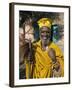 Portait of a Holy Man on Pilgrimage in Gonder, Gonder, Ethiopia, Africa-Gavin Hellier-Framed Photographic Print