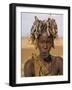 Portait of a Mursi Girl with Clay Lip Plate, Lower Omo Valley, Ethiopia-Gavin Hellier-Framed Photographic Print