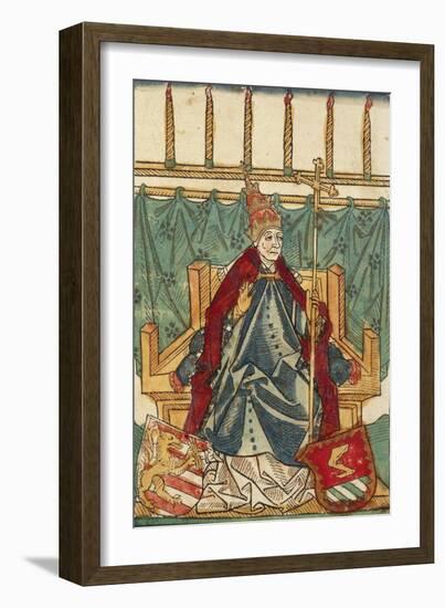 Portait of Antipope John XIII-Joerg The Elder Breu-Framed Giclee Print