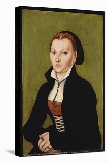 Portait of Katharina Von Bora-Lucas Cranach the Elder-Stretched Canvas