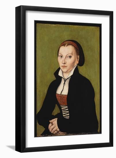 Portait of Katharina Von Bora-Lucas Cranach the Elder-Framed Giclee Print