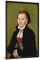 Portait of Katharina Von Bora-Lucas Cranach the Elder-Mounted Giclee Print