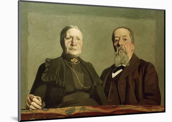 Portait of the Artist's Parents, 1902-Félix Vallotton-Mounted Giclee Print