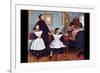 Portait of the Bellelli Family-Edgar Degas-Framed Premium Giclee Print