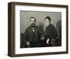 Portait of the Parents of the Artist-Félix Vallotton-Framed Giclee Print