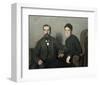 Portait of the Parents of the Artist-Félix Vallotton-Framed Giclee Print