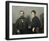 Portait of the Parents of the Artist-Félix Vallotton-Framed Giclee Print