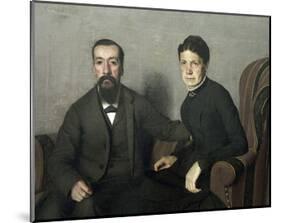 Portait of the Parents of the Artist-Félix Vallotton-Mounted Giclee Print