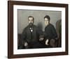 Portait of the Parents of the Artist-Félix Vallotton-Framed Giclee Print