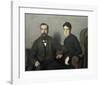 Portait of the Parents of the Artist-Félix Vallotton-Framed Giclee Print