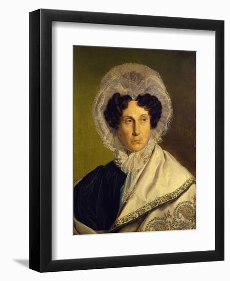 Portait of The-Alfred Rethel-Framed Giclee Print