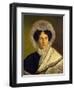 Portait of The-Alfred Rethel-Framed Giclee Print