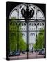 Portal Admiralty Arch - Buckingham Palace and The Mall View - London - England - United Kingdom-Philippe Hugonnard-Stretched Canvas