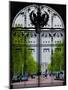 Portal Admiralty Arch - Buckingham Palace and The Mall View - London - England - United Kingdom-Philippe Hugonnard-Mounted Art Print