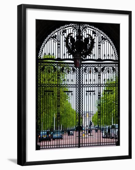 Portal Admiralty Arch - Buckingham Palace and The Mall View - London - England - United Kingdom-Philippe Hugonnard-Framed Art Print