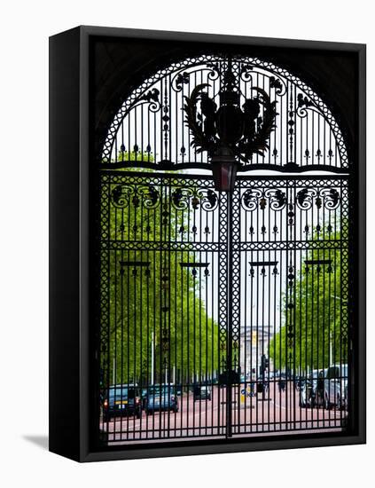 Portal Admiralty Arch - Buckingham Palace and The Mall View - London - England - United Kingdom-Philippe Hugonnard-Framed Stretched Canvas