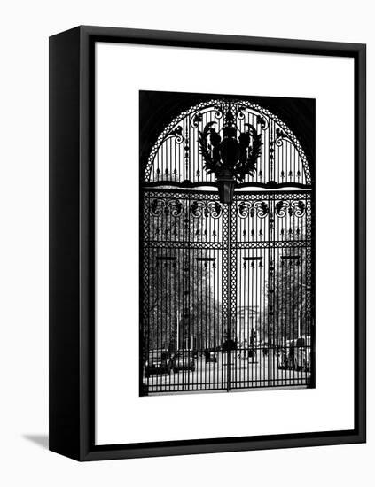 Portal Admiralty Arch - Buckingham Palace and The Mall View - London - England - United Kingdom-Philippe Hugonnard-Framed Stretched Canvas