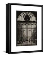 Portal Admiralty Arch - Buckingham Palace and The Mall View - London - England - United Kingdom-Philippe Hugonnard-Framed Stretched Canvas