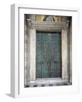 Portal of Amalfi Cathedral-null-Framed Giclee Print