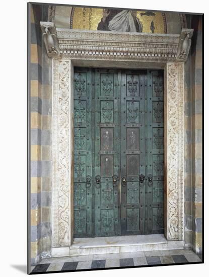 Portal of Amalfi Cathedral-null-Mounted Giclee Print