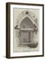 Portal of an Ancient Temple on the Asiatic Shore of the Bosphorus-null-Framed Giclee Print