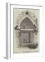 Portal of an Ancient Temple on the Asiatic Shore of the Bosphorus-null-Framed Giclee Print