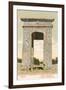 Portal of Euergetes, Karnak-null-Framed Art Print