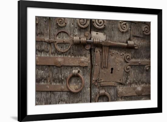 Portal of Romanesque Church of Saint-Saturnin, Boule-D'Amont, Languedoc-Roussillon, France-Pol M.R. Maeyaert-Framed Photographic Print